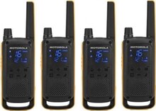 Motorola Talkabout T82 Extreme Quad Pack, PMR (Professional mobile radio), 16 kanaler, 10000 m, LED, Micro-USB, Nickel-metallhydrid (NiMH)