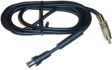 Antennkabel Nintendo Commodore C64 Sega Atari RF-kabel Guldpläterad