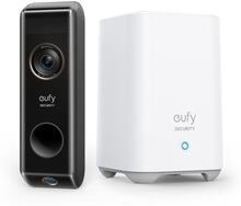 Eufy by Anker Video Doorbell Dual 2 Pro - Dörrklocksset - 2 kameror - Trådlös - Exklusiv HomeBase