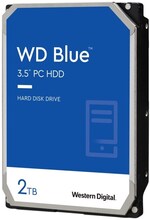 WD Blue WD20EZBX - Hårddisk - 2 TB - intern - 3,5" - SATA 6Gb/s - 7200 rpm - buffert: 256 MB