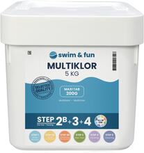 MultiKlor Maxi tab 200g 5 kg Swim & Fun