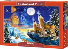 Castorland Howling wolves 1000 pcs Pussel 1000 styck Djurliv