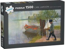 Kärnan Pussel: Carl Larsson - Esbjörn med sin segelbåt 1500 Bitar