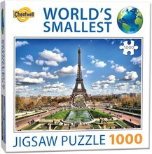 Världens minsta pussel 1000 bitar Eiffel Tower