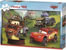 Disney Cars Pussel 100 bitar Kärnan