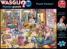 Wasgij Mystery 23 Pooch Parlour! Pussel 1000 bitar, Jumbo