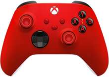 Microsoft Pulse Red Röd Bluetooth/USB Spelplatta Analog / Digital Xbox, Xbox One, Xbox Series S, Xbox Series X
