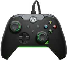 PDP Gaming Wired Controller, Neon Black, PC/Xbox