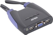 Aten 4-Port USB VGA/Audio Cable KVM Switch | Aten | 4-Port USB VGA/Audio Cable KVM Switch (0.9m, 1.2m)