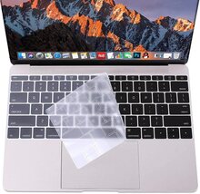 INF Tangentbordsskydd för MacBook Pro 13"/Retina 12" silikon Transparent