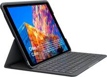 Logitech Slim Folio - iPad Air (3:e generationens) tangentbordsfodral med integrerat trådlöst tangentbord, Bluetooth och bekväm (modeller: A2152/A2123