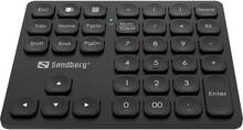 Sandberg Wireless Numeric Keypad Pro. Svart.