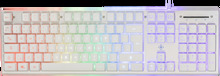 deltaco_gaming WK75 RGB keyboard 105 keys Nordic membrane switches orange