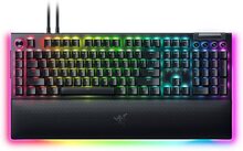 Razer | Mechanical Gaming Keyboard | BlackWidow V4 Pro | Gaming Keyboard | RGB LED light | NORD | Wired | Black | Numeric keypad | Green Switches