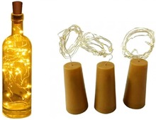 3- Pack LED Ljusslinga för Flaskor Dekorbelysning - 2 Meter