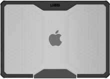 UAG Rugged Case for MacBook AIR 13.6" M2 (2022) - Clear/Black - Hårt fodral för bärbar dator - robust - svart, is