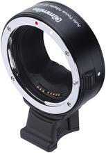 Commlite Objektivadapter elektronisk till Canon EF/EF-S för Canon R Kamerahus