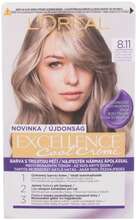 L'Oréal Paris - Excellence Cool Creme 8,11 Ultra Ash Light Blond - For Women, 48 ml