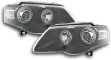 Angel eye strålkastare VW Passat typ 3C 05- svart