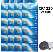 CR1220 20-pack Lithium batterier CR 1220 3V batteri