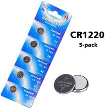 CR1220 5-pack Lithium batterier CR 1220 3V batteri