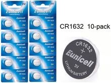 CR1632 10-pack Lithium batterier CR 1632 3V batteri ..