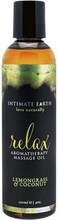 Erotic Massage Oil Intimate Earth Relax Citric Sweet (120 ml)