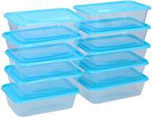 Matlådor Plast - 10-pack
