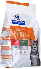 Cat food Hill's PD Feline Urinary Stress + Metabolic Chicken 1,5 L 1,5 Kg