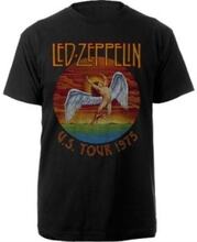 Led Zeppelin - Unisex T-Shirt: USA Tour '75. (X-Large)