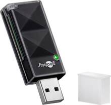 Goobay Kortläsare, USB 2.0 för läsning av SD- och Micro SD-minneskortsformat