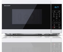 Sharp Microvågsugn 20l Digital panel 800W Vit