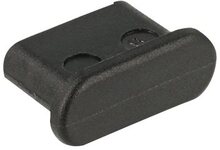 Delock Dust Cover for USB Type-C Female - Dammskydd - svart (paket om 10)