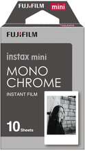 Fujifilm Instax Mini Monochrome - Svartvit film för snabbframkallning - instax mini - ISO 800 - 10 exponeringar