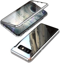 INF Samsung Galaxy S10 skal med skärmskydd Silver