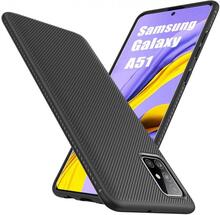 Samsung Galaxy A71 Stilrent Stöttåligt Skal FullCarbon V3