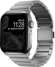 NOMAD Apple Watch 42/44/45mm/Apple Watch Ultra Armband Titanium Band Natural