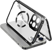 INF Dubbelsidigt spänne HD-telefonfodral med linsskydd Kompatibel med iPhone iPhone 13 Pro Max
