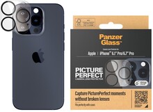 PanzerGlass iPhone 15 Pro/iPhone 15 Pro Max Kameralinsskydd PicturePerfect
