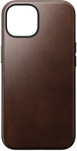 NOMAD iPhone 15 Skal Modern Leather Case Horween Rustic Brown