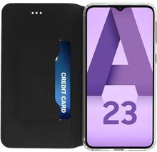 Flip Wallet Fodral "Designed for Samsung" Galaxy A23 5G Svart