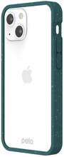 Pela iPhone 13 Mini Skal Clear Grön
