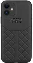 Audi iPhone 11 Skal Genuine Leather Case Svart