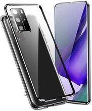 INF Magnetisk dubbelsidig telefonfodral i härdat glas Samsung S22 Ultra