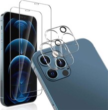 INF iPhone 12 Pro Max skärmskydd och kameraskydd 2+2