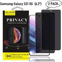 2 PACK- Samsung Galaxy S21 5G -Sekretess Skärmskydd /Privacy Screen Protector
