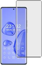 SKALO Motorola Edge 40 Pro Heltäckande Skärmskydd Härdat Glas - Svart