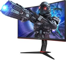 AOC G2 C27G2ZE/BK platta pc-skärmar 68,6 cm (27") 1920 x 1080 pixlar Full HD LED Svart, Röd