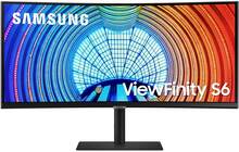 Samsung ViewFinity S6 S34A650UBU - S65UA Series - LCD-skärm - böjd - 34" - 3440 x 1440 UWQHD @ 100 Hz - VA - 350 cd/m² - 4000:1 - HDR10 - 5 ms - HDMI