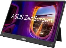 ASUS ZenScreen MB16AHV - LED-skärm - 15.6" - bärbar - 1920 x 1080 Full HD (1080p) @ 60 Hz - IPS - 250 cd/m² - 800:1 - 5 ms - Mini HDMI, 2xUSB-C - sva